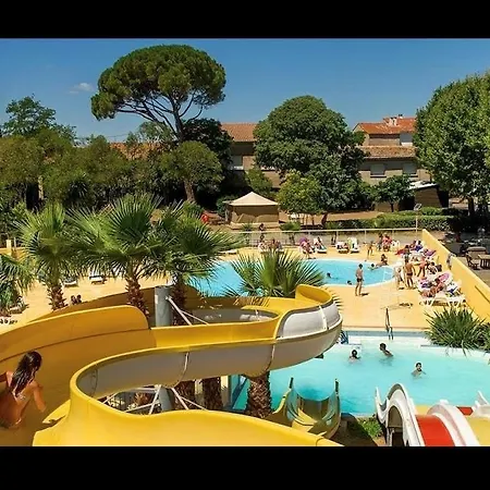 Mobil-home 3 Etoiles 6 Couchages Climatise Avec Piscine Chauffee Agde
