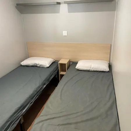 Kamp alanı Mobil-home 3 Etoiles 6 Couchages Climatise Avec Piscine Chauffee Agde
